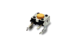 Omron B3F-3100, Ivory Plunger Tactile Switch, SPST 1.2 VA 6mm Through Hole