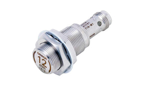 Omron E2EW-X12B218-M1, Inductive Threaded Barrel Proximity Sensor, M18, 12 mm Detection, PNP NO, 10 → 30 V dc