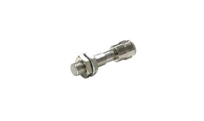 Omron E2E-X1R5B1T8-M1, Inductive Threaded Barrel Proximity Sensor, M8, 1 mm Detection, PNP NO, 10 → 30 V dc