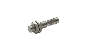 Omron E2E-X2C1L8-M1, Inductive Threaded Barrel Proximity Sensor, M8, 2 mm Detection, NPN NO, 10 → 30 V dc