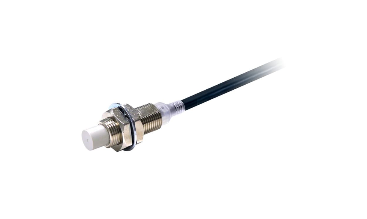 Omron E2E-X8MC212 2M, Inductive Threaded Barrel Proximity Sensor, M12, 8 mm Detection, NPN NC, 10 → 30 V dc - generaltechuae