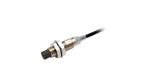 Omron E2E-X8MB1T12 2M, Inductive Threaded Barrel Proximity Sensor, M12, 8 mm Detection, PNP NO, 10 → 30 V dc