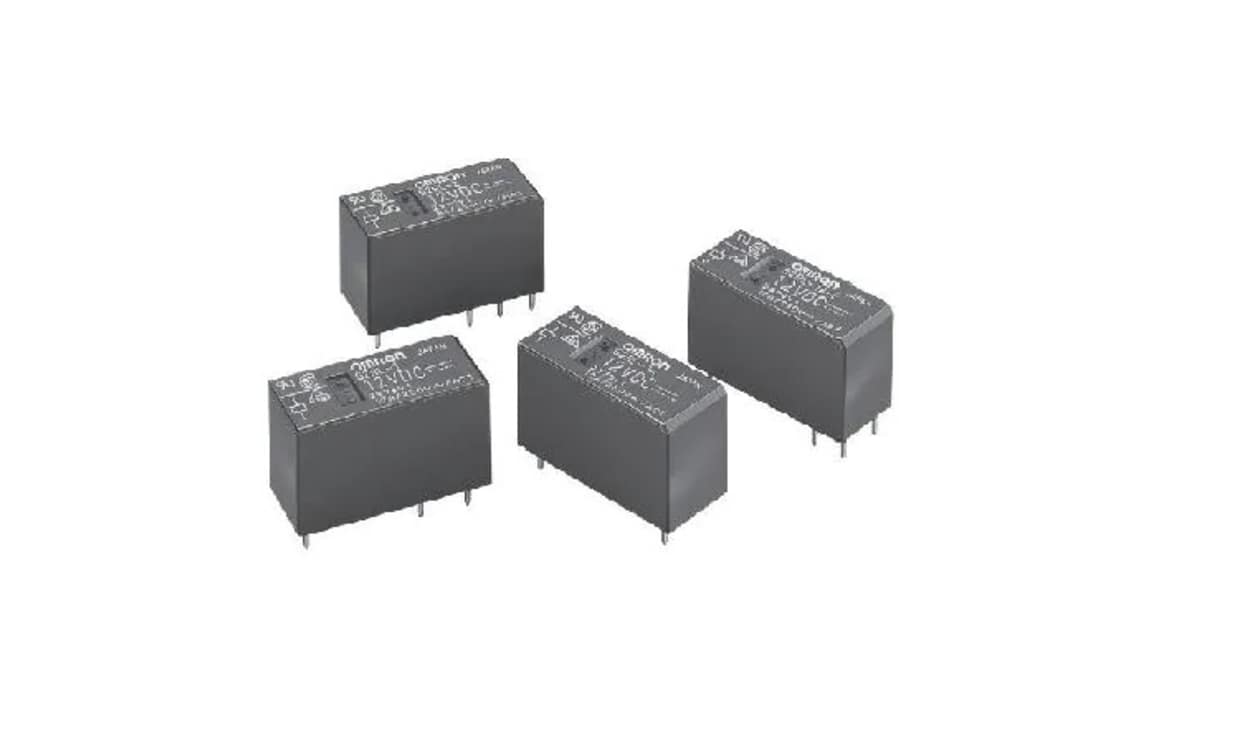 Omron G2RL-2A DC5, PCB Mount Relay, 5V dc Coil, SPST - generaltechuae