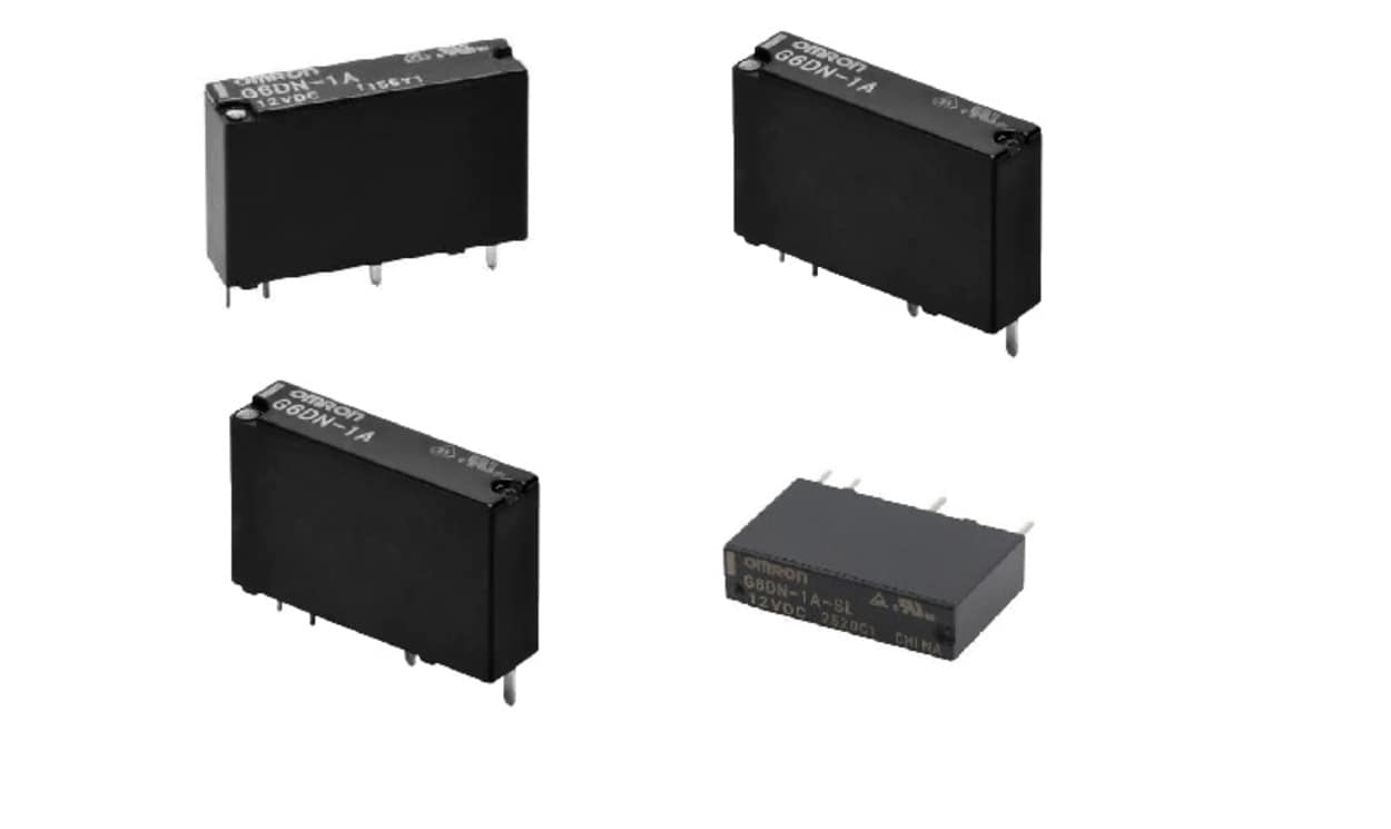 Omron G6DN-1A-SL DC12, PCB Mount Relay, 12V dc Coil, SPST