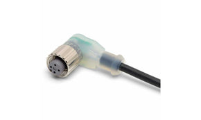 Omron XS2F-M12PVC3A5MPLED, Right Angle Female M12 to Unterminated Sensor Actuator Cable, 5m