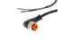 Omron Y92E-M12PUR4A10M-L, Right Angle Female M12 to Unterminated Sensor Actuator Cable, 10m