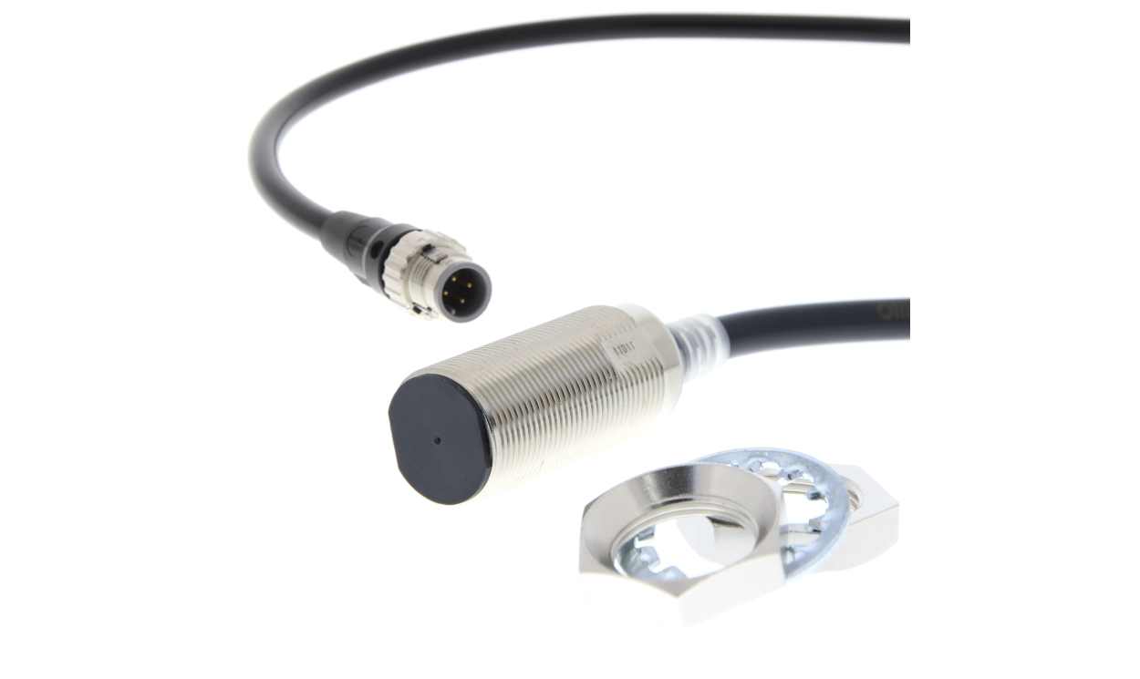Omron E2E-X11D118-M1TGJ 0.3M, Inductive Threaded Barrel Proximity Sensor, M18, 11 mm Detection, 2-Wire NO, 10 → 30 V dc - generaltechuae