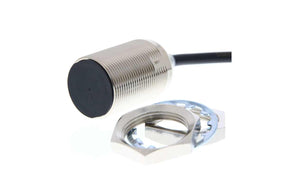 Omron E2E-X20D130-R 2M, Inductive Threaded Barrel Proximity Sensor, M30, 20 mm Detection, 2-Wire NO, 10 → 30 V dc