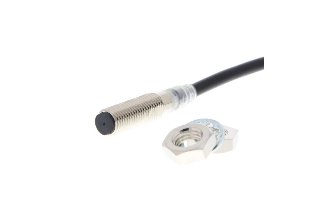 Omron E2E-X3D28-TR 5M, Inductive Threaded Barrel Proximity Sensor, M8, 3 mm Detection, 2-Wire NC, 10 → 30 V dc