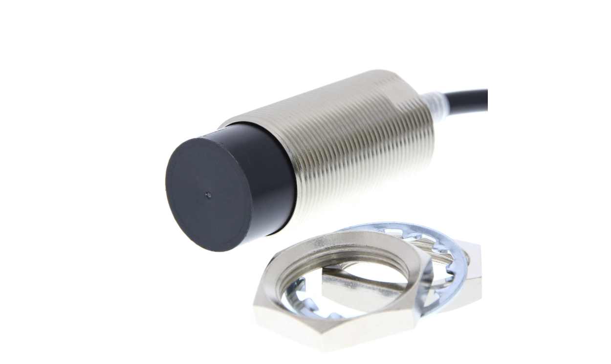 Omron E2E-X40MD1L30-TR 2M, Inductive Threaded Barrel Proximity Sensor, M30, 40 mm Detection, 2-Wire NO, 10 → 30 V dc