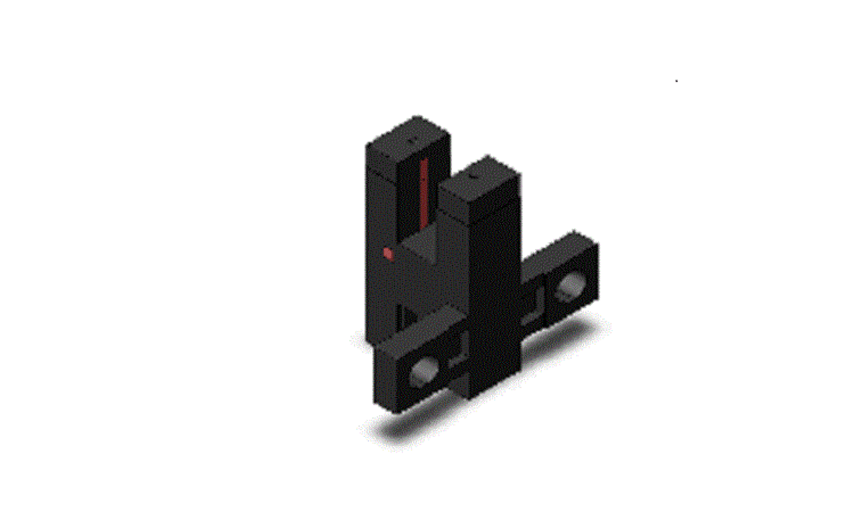 Omron EE-SX972-C1, Through Beam Photoelectric Sensor, Slot Sensor, 5 mm Detection Range - generaltechuae