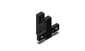 Omron EE-SX972-C1, Through Beam Photoelectric Sensor, Slot Sensor, 5 mm Detection Range