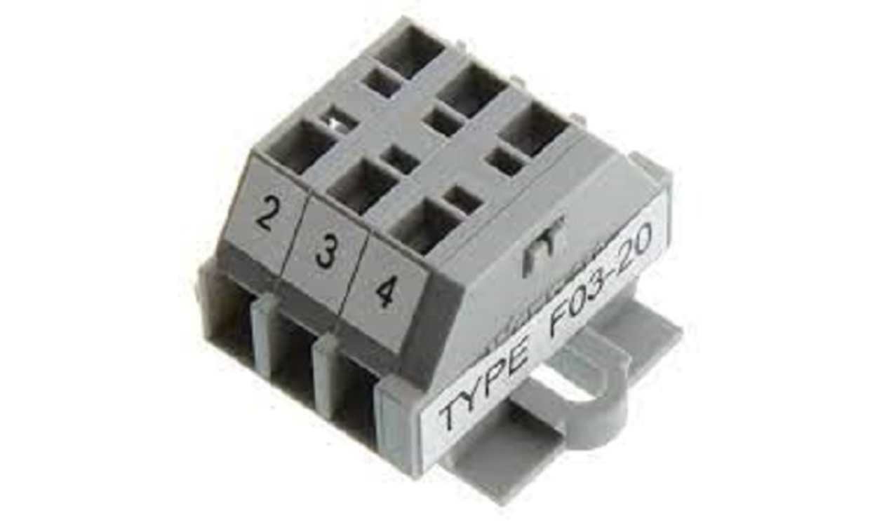 Omron F03-20, , K7L Series Terminal Block for Use with K7L-AT50D