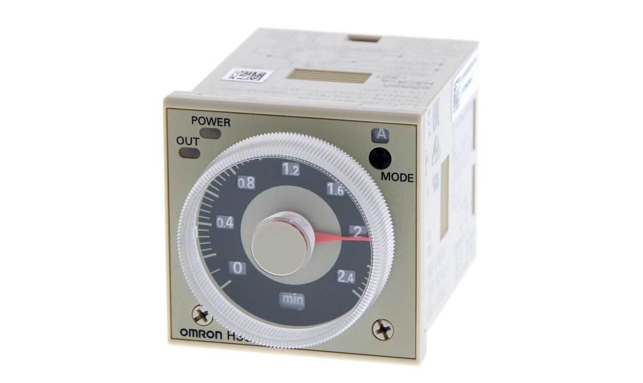 Omron H3CR-A8E 24-48VAC/DC, H3CR Series Plug In Timer Relay, 24-48V ac/dc, 2-Contact, 0.05 s → 300 h, DPDT - generaltechuae