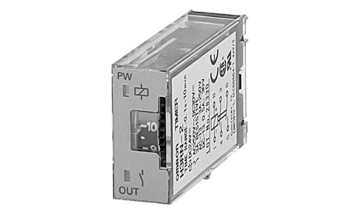 Omron H3RN-2 24VAC, Plug In Timer Relay, 24V ac, 2-Contact, 0.1 → 600s, DPST