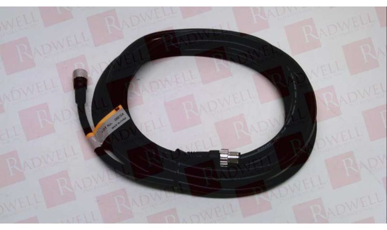 Omron F39-JD5B, Straight Female 8-Pin way M12 to Straight Male 8-Pin way M12 Actuator/Sensor Cable, 5m