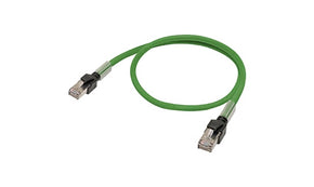 Omron XS6W-5PUR8SS1000CM-G, , 10m Cat5, Green RJ45 to RJ45, None, Terminated