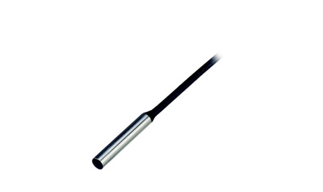 Omron ZX-EDR5T, Inductive Smooth Barrel Proximity Sensor, 0.5 mm Detection, 12 → 24 V dc