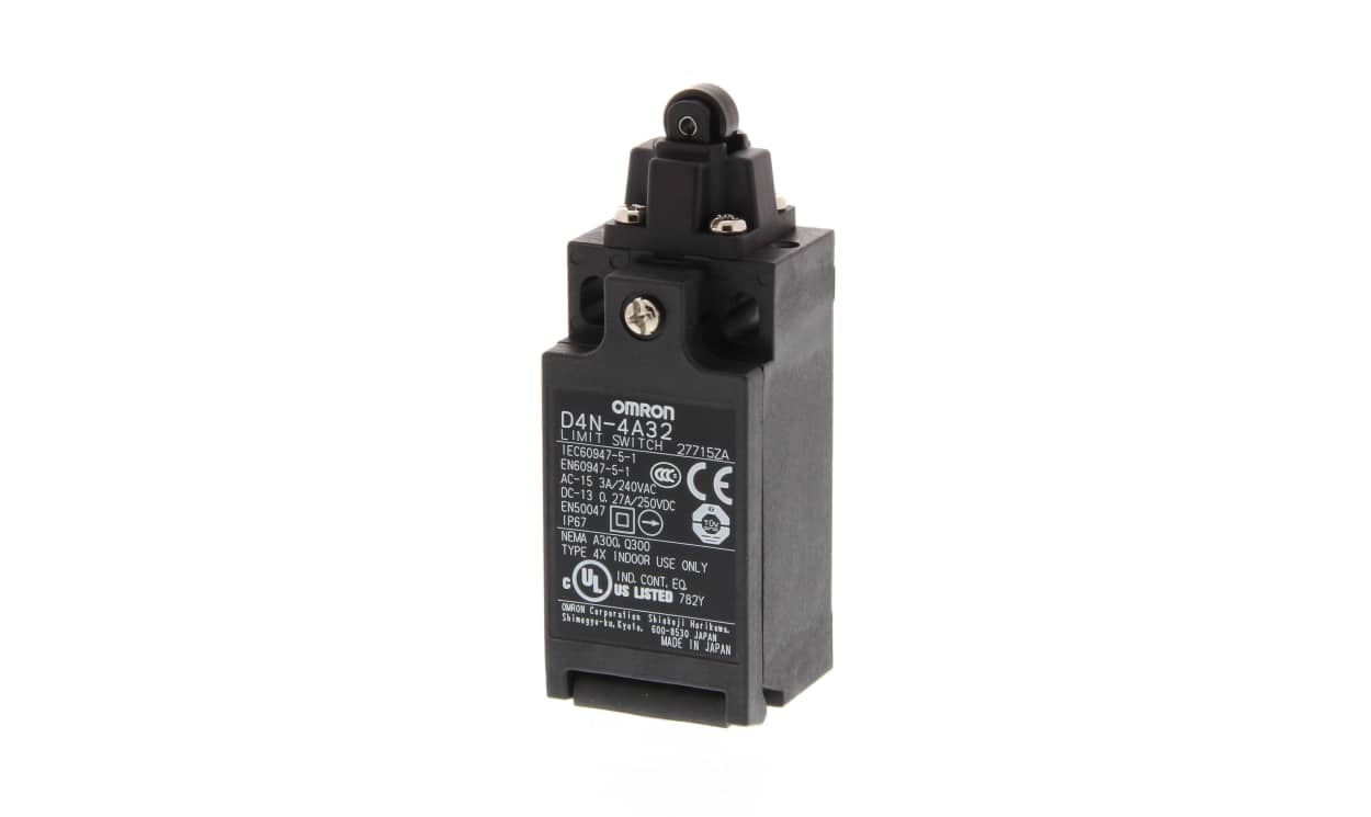 Omron D4N-4A32, D4N Series Safety Limit Switch, IP67