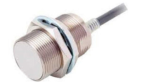 Omron E2E2-X10Y1 2M, Inductive Threaded Barrel Proximity Sensor, M30, 10 mm Detection, 2-Wire NO, 12 → 24 V dc