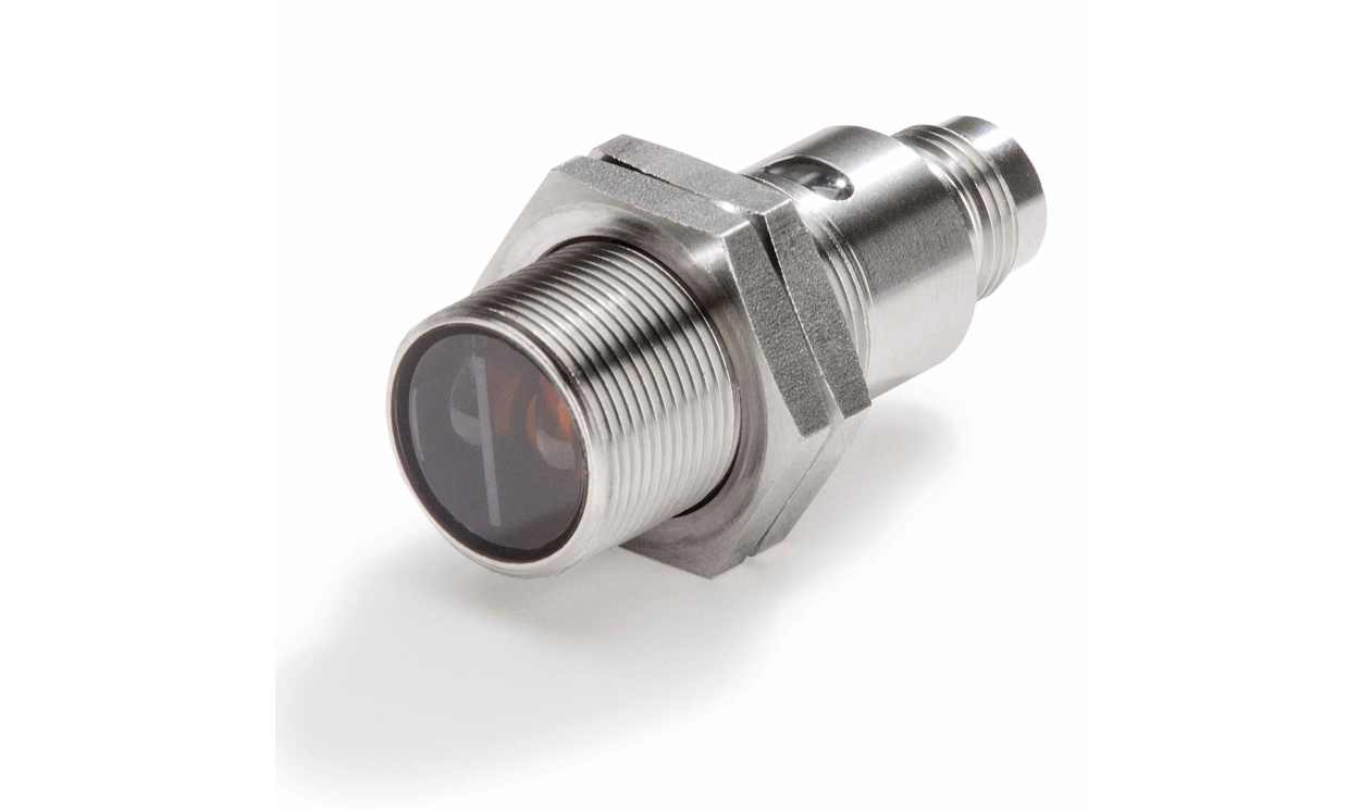 Omron E3FC-RP21, Retroreflective Photoelectric Sensor, Cylindrical Sensor, 4000 mm Detection Range