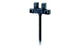 Omron EE-SX950P-W 1M, Through Beam Photoelectric Sensor, Compact Sensor, 5 mm Detection Range