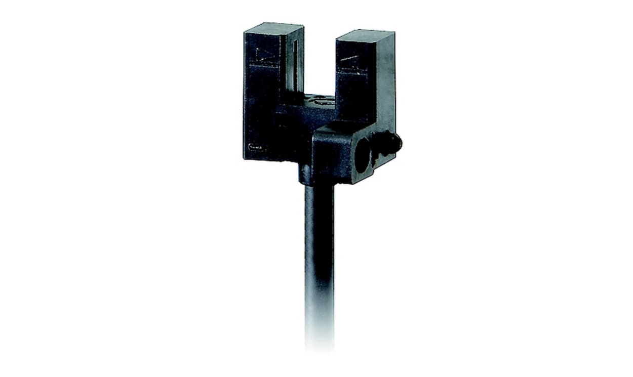 Omron EE-SX953-R 1M, Through Beam Photoelectric Sensor, Slot Sensor, 5 mm Detection Range
