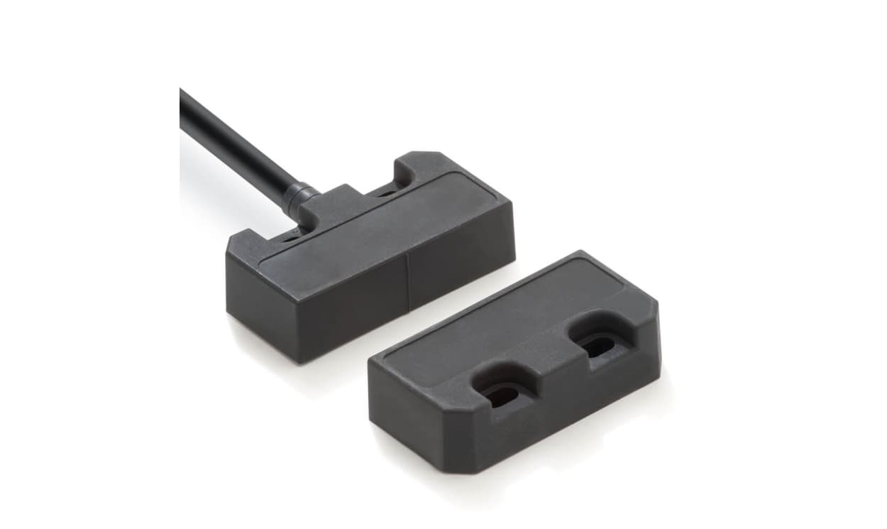 Omron F3S-TGR-NSPM-21-10, F3S-TGR Series Flush Hall Coded Non-Contact Safety Switch, 24V dc, Polyester Housing, NO/2NC, Cable