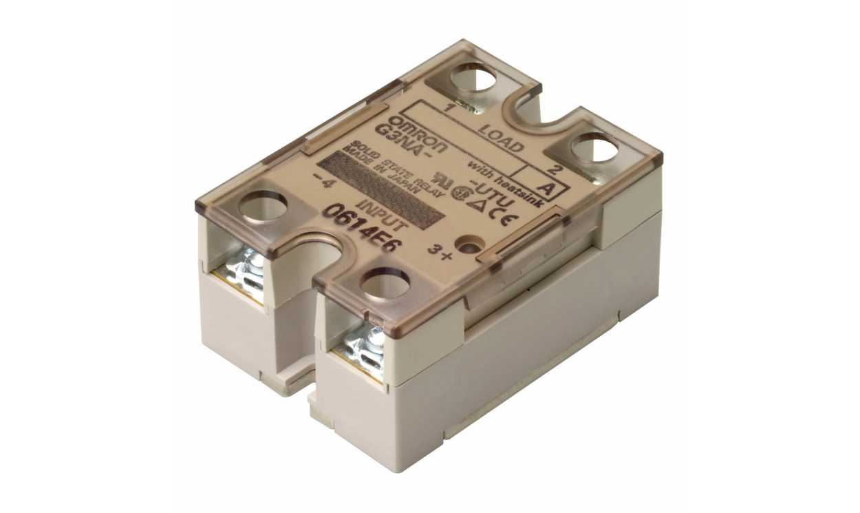Omron G3NA-220B-UTU 5-24VDC, G3NA Series Solid State Relay, 20 A Load, Surface Mount, 240 V ac Load - generaltechuae