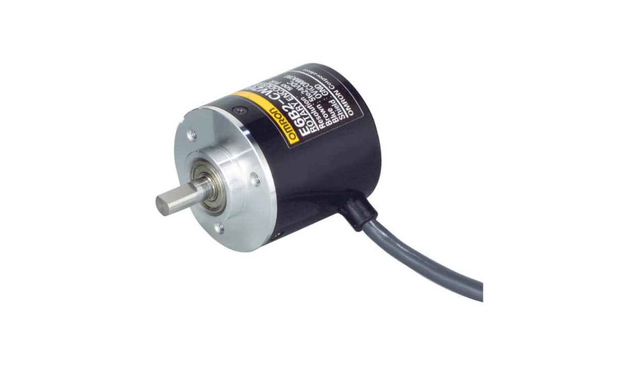 Omron E6B2-CWZ5B 360P/R 2M, E6B2-C Series Incremental Incremental Encoder, 360ppr ppr, PNP Open Collector Signal, Radial, Thrust Type, 6mm - generaltechuae