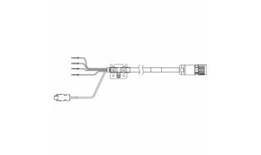 Omron R88A-CX1C010SF, 1SA Series Cable for Use with Servo Motor, 10m Length, 750 → 3000 W, 230 → 400 V
