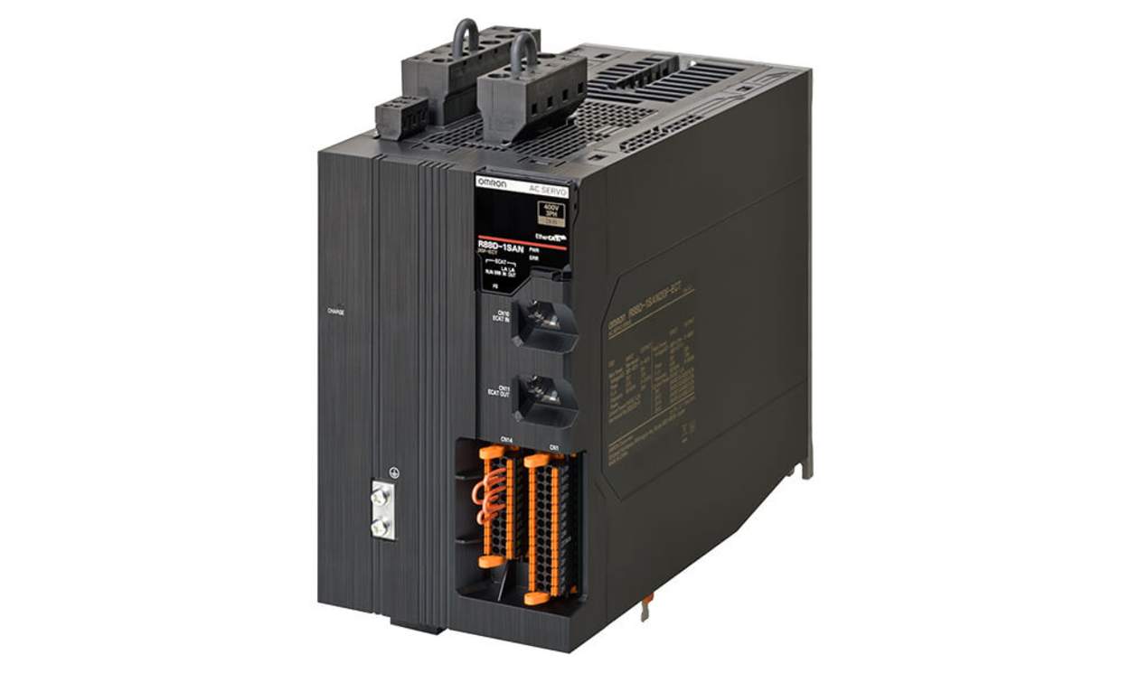 Omron R88D-1SAN30F-ECT, 3 kW Servo Drive, 400 V ac, 3 Phase, 11.3 A, Motion Function, 504 V - generaltechuae