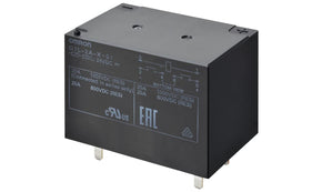 Omron G7L-2A-X-SI-DC24, PCB Mount Power Relay, 24V dc Coil, 30A Switching Current, DPST-NO