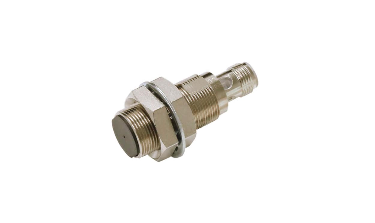 Omron E2E-X12B218-M1, Inductive Threaded Barrel Proximity Sensor, M18, 12 mm Detection - generaltechuae