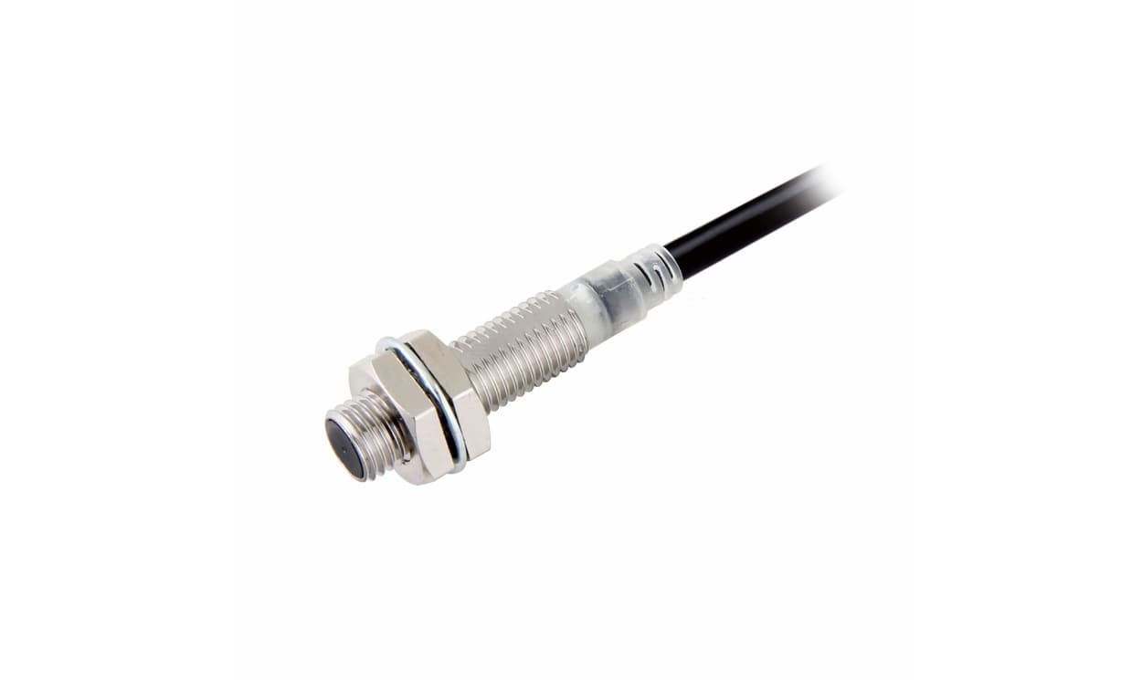 Omron E2E-X2D1-U 2M, Inductive Threaded Barrel Proximity Sensor, M8, 2 mm Detection, 10 → 30 V dc - generaltechuae