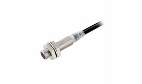 Omron E2E-X2D1-U 2M, Inductive Threaded Barrel Proximity Sensor, M8, 2 mm Detection, 10 → 30 V dc