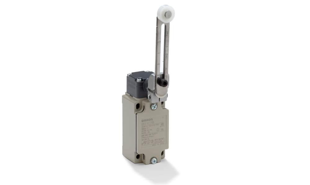 Omron D4B-4116N, D4B-N Series Roller Lever Interlock Switch, NO/NC, IP67, DPST, Metal Housing