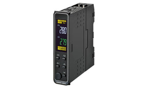 Omron E5DC-QX2ASM-000, E5DC DIN Rail, Panel Mount PID Temperature Controller, 48 x 48mm, 2 Output SSR, Solid State Relay, Logic, 100 →
