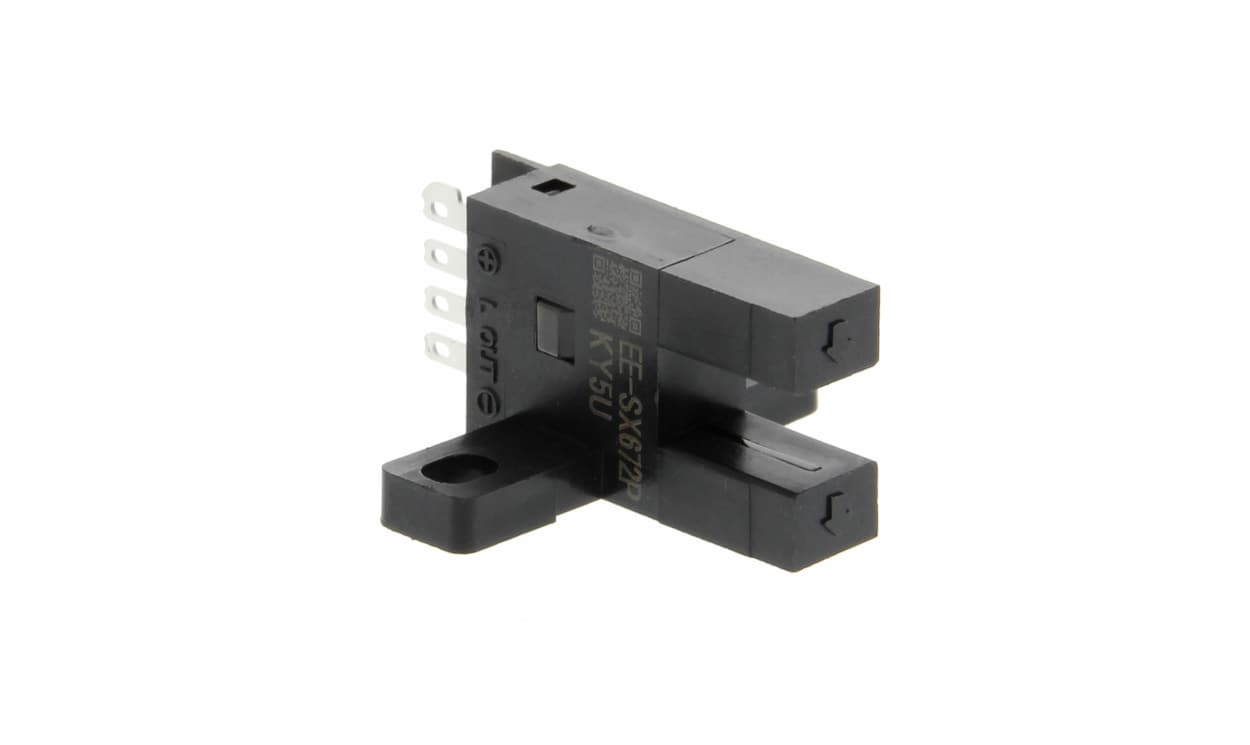 Omron EE-SX672P, Through Beam Photoelectric Sensor, Fork Sensor, 5 mm Detection Range - generaltechuae