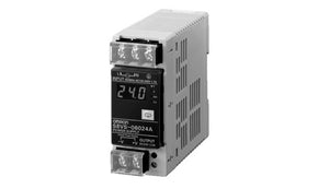 Omron S8VS-06024A, S8VS Switched Mode DIN Rail Power Supply, 100 → 240V ac Input, 24V dc dc Output, 2.5A Output, 60W