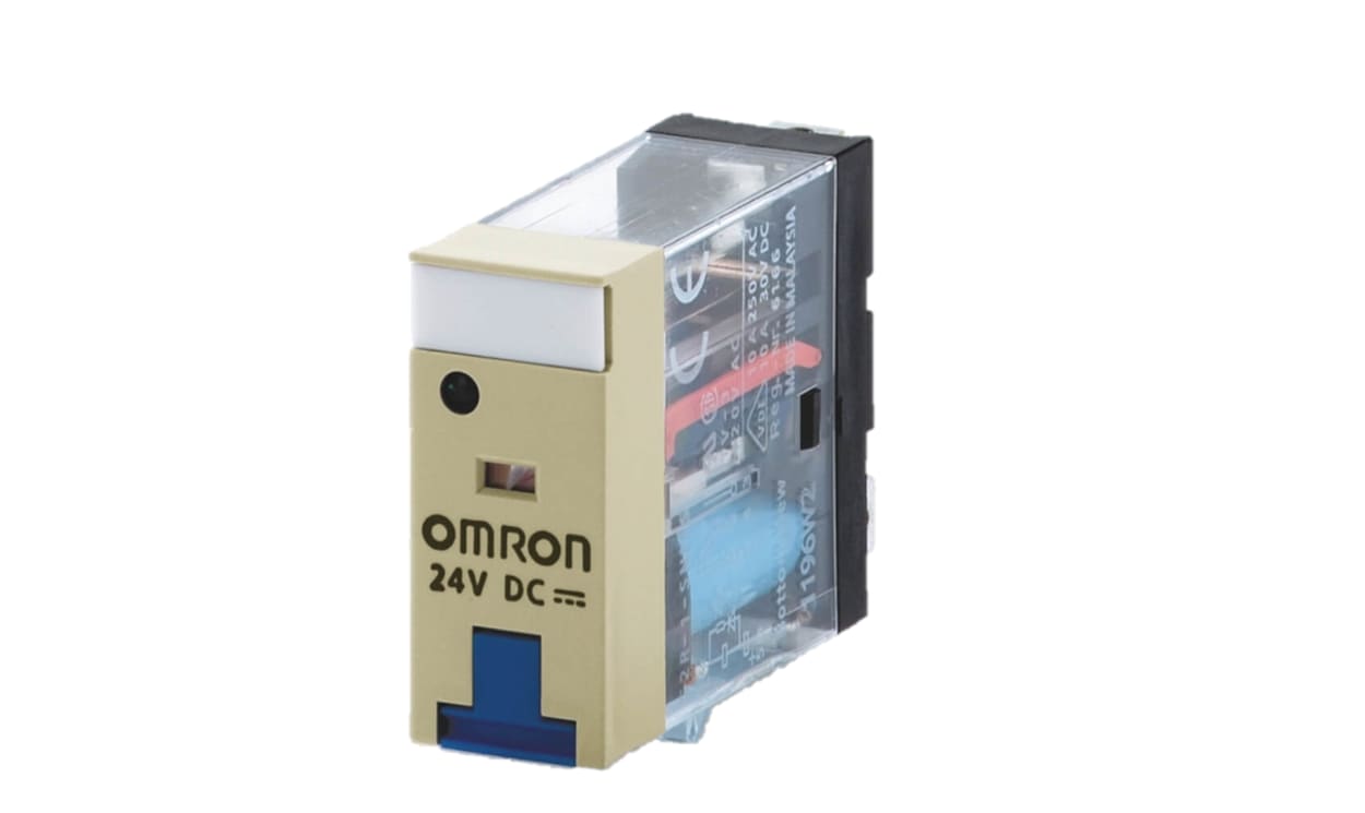 Omron G2R-1-SD 24VDC (S), Plug In Relay, 24V dc Coil, 10A Switching Current, SPDT