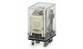 Omron LY2I4N 24VDC, Plug In Power Relay, 24V dc Coil, 10A Switching Current, DPDT