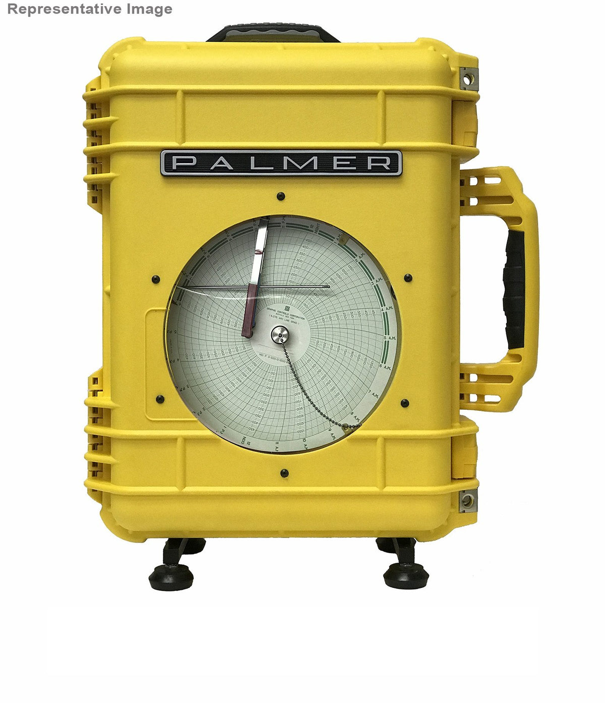 Palmer Wahl 1P_1R_Recorder | Pelican Case Pressure Circular Chart Recorder | 8 or 12 in - generaltechuae