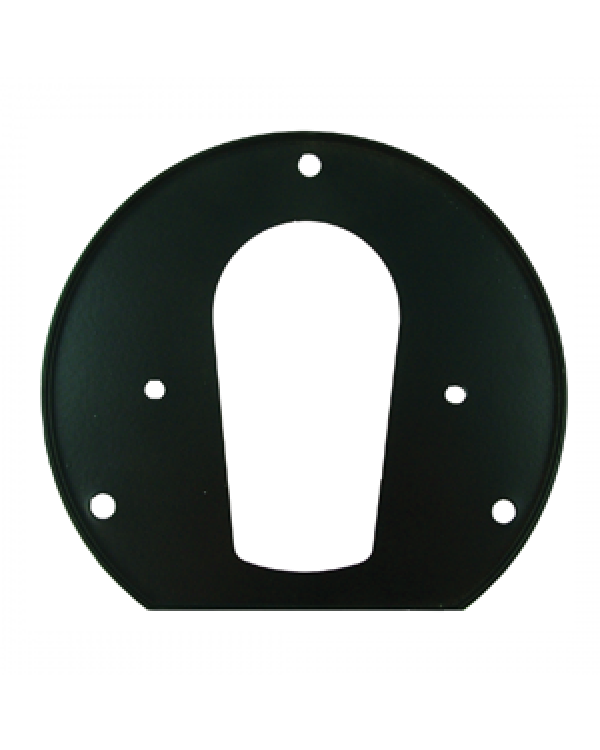 Brannan 34/600/0 | Black Steel Flange for Pressure & Altitude Gauges | 100 mm gauge - generaltechuae