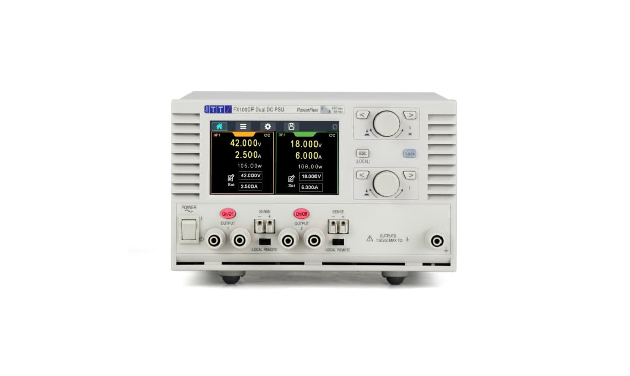 Aim-TTi FX Series Laboratory Power Supply, 0 → 42V, 0 → 6A, 2-Output, 210W