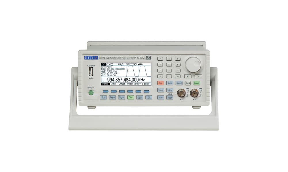 Aim-TTi TG5012A Function Generator, 1μHz Min, 50MHz Max, FM Modulation, Variable Sweep