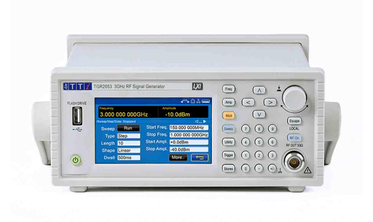 Aim-TTi RF Signal Generator Software for Use with Windows