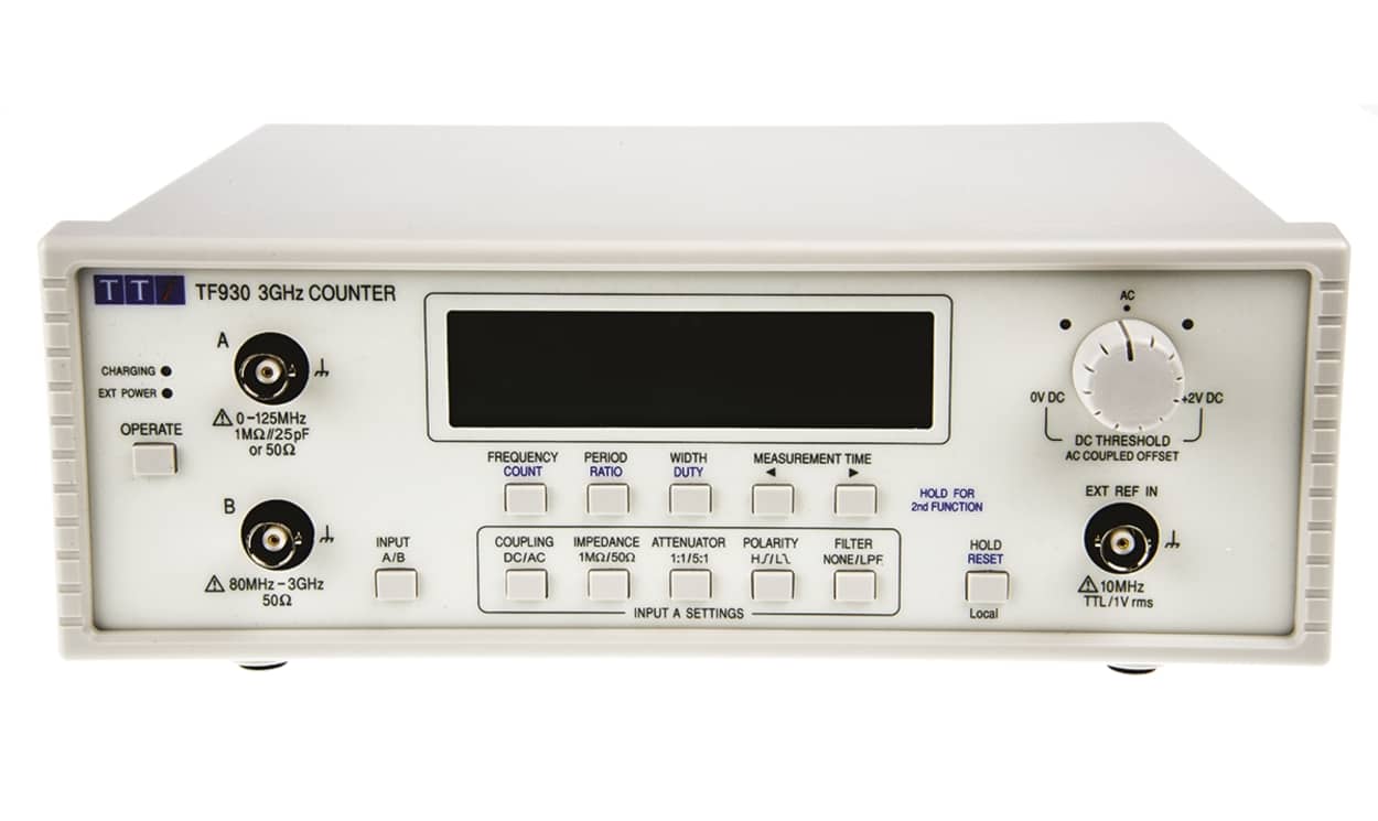 Aim TTi TF930 - 3GHz Universal Frequency Counter USB - generaltechuae
