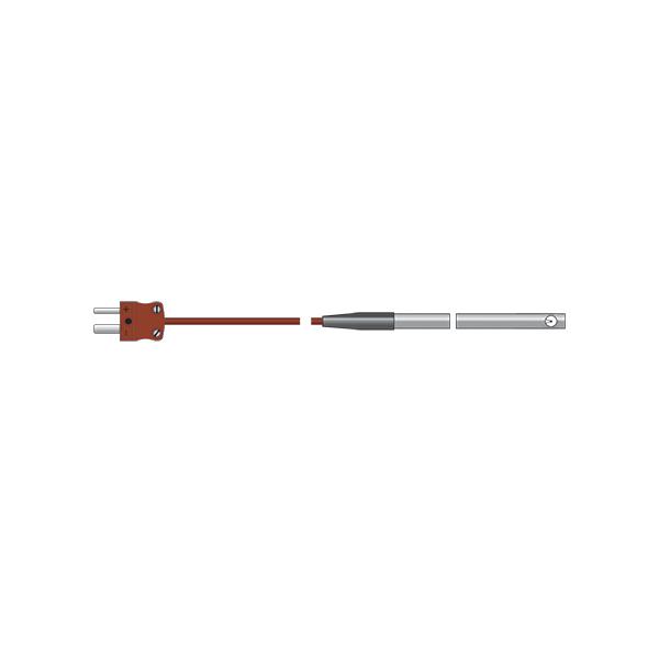 ETI 137-499 | Air or Gas Temperature Probe | Type T, Ø6.35 x 150 mm - generaltechuae