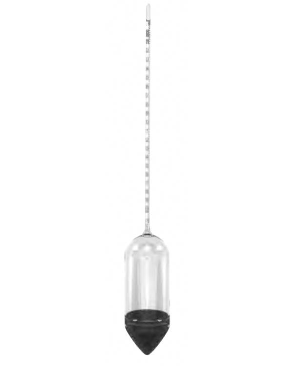 Brannan 10/814/0 | Alcohol Sikes Hydrometer | Range 60 to 80 Sikes, 255 mm - generaltechuae